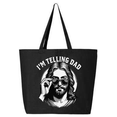 IM Telling Dad Jesus Wearing Sunglasses 25L Jumbo Tote