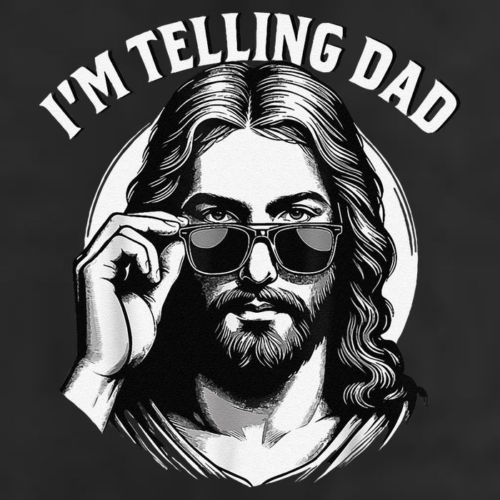 IM Telling Dad Jesus Wearing Sunglasses Hat