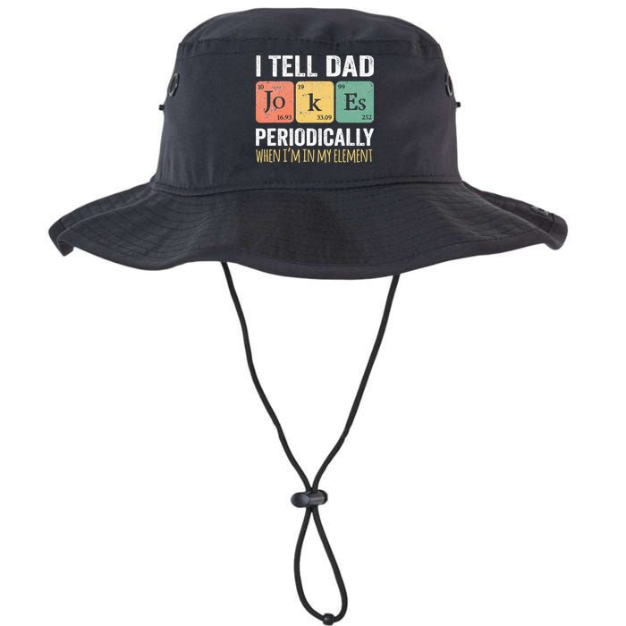 I Tell Dad Jokes Periodically But Only When Im My Element Bucket Hat