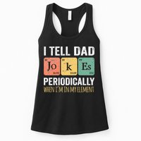 I Tell Dad Jokes Periodically But Only When Im My Element Womens Tank Top