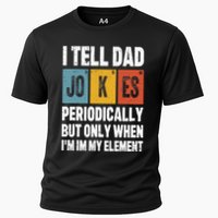 I Tell Dad Jokes Periodically Element Vintage FatherS Day Performance Shirt