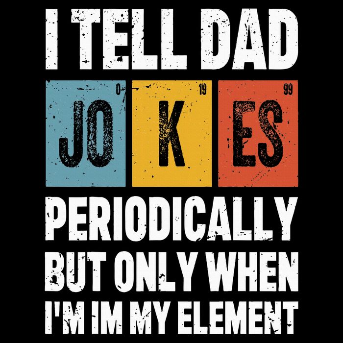 I Tell Dad Jokes Periodically Element Vintage FatherS Day Hoodie