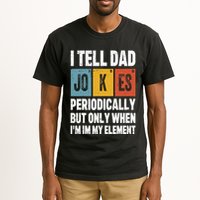 I Tell Dad Jokes Periodically Element Vintage FatherS Day Tall T-Shirt