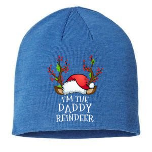 IM The Daddy Reindeer Matching Family Christmas Gift Sustainable Beanie