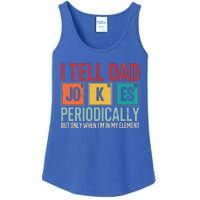 I Tell Dad Jokes Periodically Ladies Essential Tank