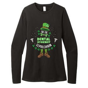 Im The Dental Hygienist Leprechaun St Patricks Day Gift Womens CVC Long Sleeve Shirt