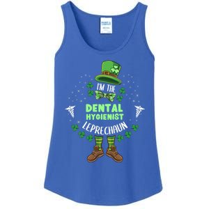 Im The Dental Hygienist Leprechaun St Patricks Day Gift Ladies Essential Tank