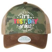 It's Test Day Y'all Don't Stress Do Your Best Studen Teacher School Testing Legacy Tie Dye Trucker Hat