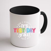It's Test Day Y'all Don't Stress Do Your Best Studen Teacher School Testing Mug