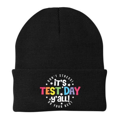 It's Test Day Y'all Don't Stress Do Your Best Studen Teacher School Testing Beanie