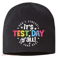 It's Test Day Y'all Don't Stress Do Your Best Studen Teacher School Testing Sustainable Beanie