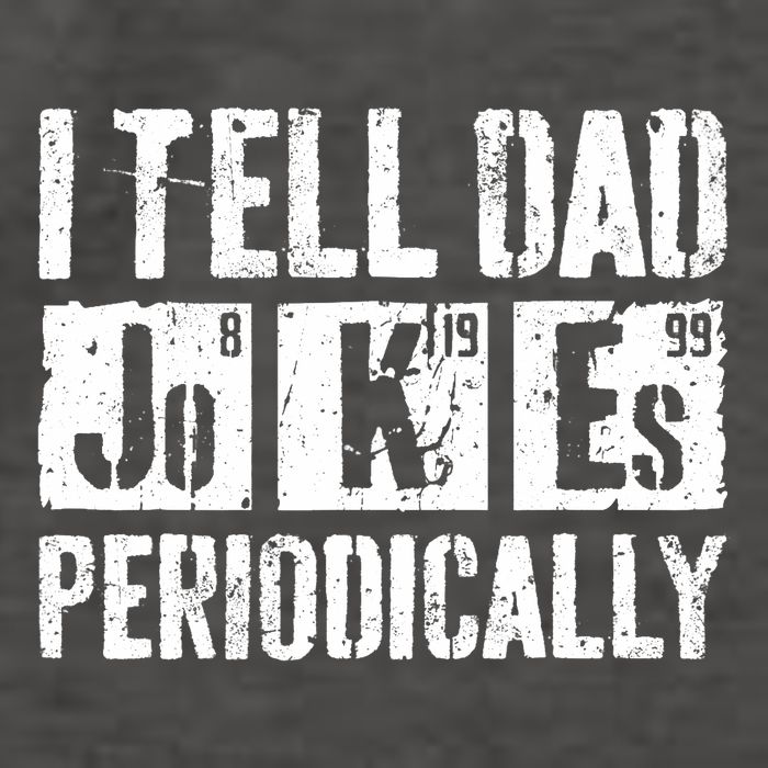 I Tell Dad Jokes Periodically Father's Day Shirt Vector Backpack