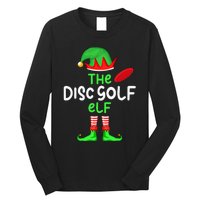 I'm The Disc Golf Elf Christmas Family Matching Pajama Long Sleeve Shirt