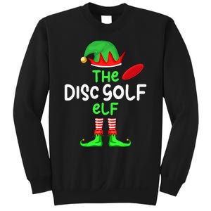 I'm The Disc Golf Elf Christmas Family Matching Pajama Sweatshirt