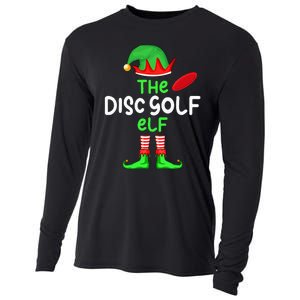 I'm The Disc Golf Elf Christmas Family Matching Pajama Cooling Performance Long Sleeve Crew