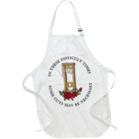 In There Difficult Times Some Cuts May Be Necessary Full-Length Apron With Pockets
