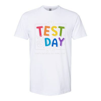 ItS Test Day YAll DonT Stress Do Your Best Teacher Test Softstyle® CVC T-Shirt