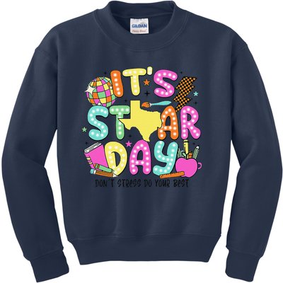 ItS Test Day Yall DonT Stress Just Do Your Best Teacher Kids Sweatshirt