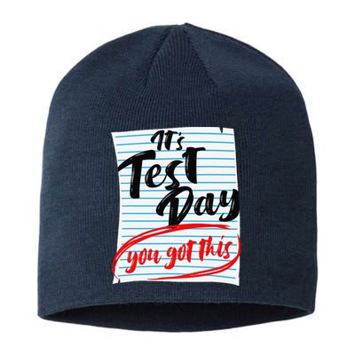 ItS Test Day You Got This Teacher Testing Sustainable Beanie