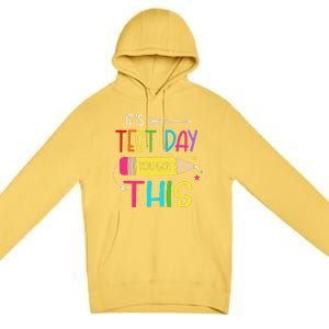 Its Test Day You Got This Testing Day Teacher Student Gifts Premium Pullover Hoodie