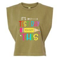 Its Test Day You Got This Testing Day Teacher Student Gifts Garment-Dyed Women's Muscle Tee