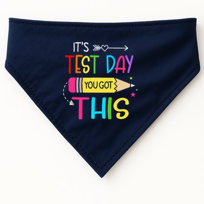 Its Test Day You Got This Testing Day Teacher Student Gifts USA-Made Doggie Bandana