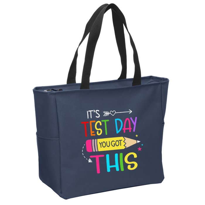 Its Test Day You Got This Testing Day Teacher Student Gifts Zip Tote Bag