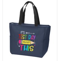 Its Test Day You Got This Testing Day Teacher Student Gifts Zip Tote Bag