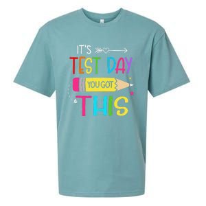 Its Test Day You Got This Testing Day Teacher Student Gifts Sueded Cloud Jersey T-Shirt