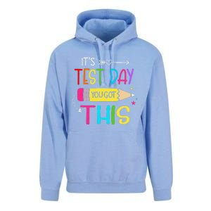 Its Test Day You Got This Testing Day Teacher Student Gifts Unisex Surf Hoodie