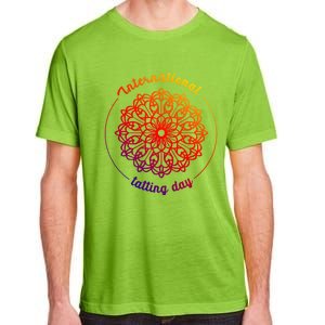 International Tatting Day Lace Textile Art Craft Diy Gift Adult ChromaSoft Performance T-Shirt