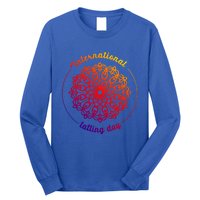 International Tatting Day Lace Textile Art Craft Diy Gift Long Sleeve Shirt