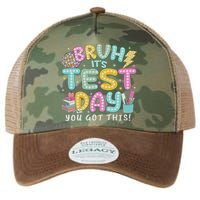 It’s Test Day Rock The School Test Day Teacher Legacy Tie Dye Trucker Hat