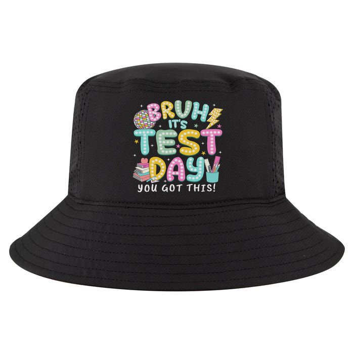 It’s Test Day Rock The School Test Day Teacher Cool Comfort Performance Bucket Hat
