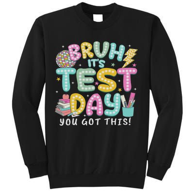 It’s Test Day Rock The School Test Day Teacher Sweatshirt