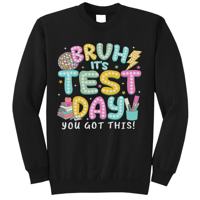 It’s Test Day Rock The School Test Day Teacher Sweatshirt