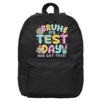 It’s Test Day Rock The School Test Day Teacher 16 in Basic Backpack