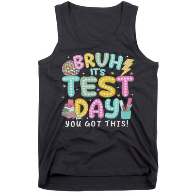 It’s Test Day Rock The School Test Day Teacher Tank Top