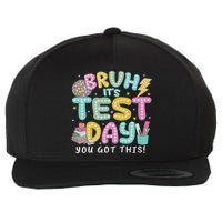 It’s Test Day Rock The School Test Day Teacher Wool Snapback Cap