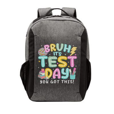 It’s Test Day Rock The School Test Day Teacher Vector Backpack