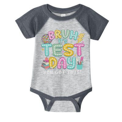 It’s Test Day Rock The School Test Day Teacher Infant Baby Jersey Bodysuit