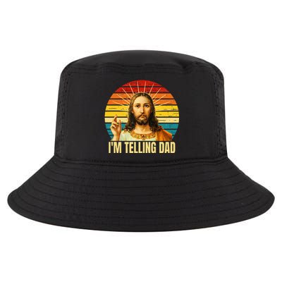 IM Telling Dad Religious Christian Jesus Cool Comfort Performance Bucket Hat