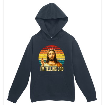 IM Telling Dad Religious Christian Jesus Urban Pullover Hoodie