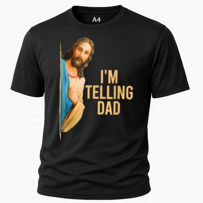 IM Telling Dad Jesus Meme Performance Shirt
