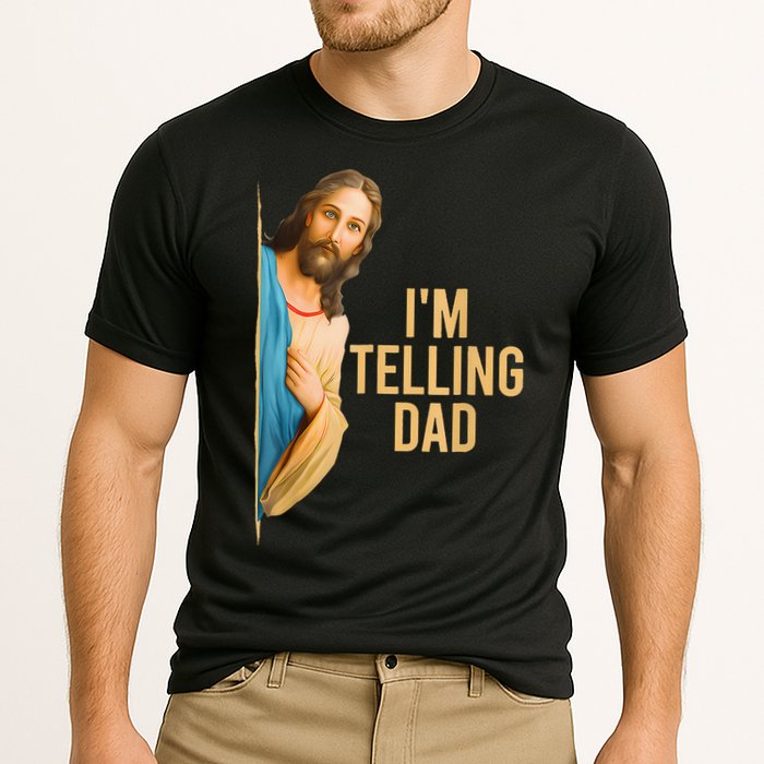 IM Telling Dad Jesus Meme Performance Shirt