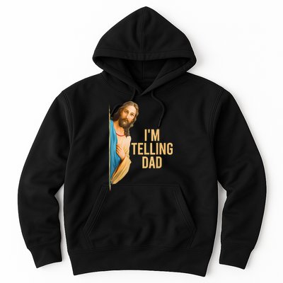 IM Telling Dad Jesus Meme Hoodie