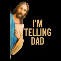 IM Telling Dad Jesus Meme Impact Tech Backpack