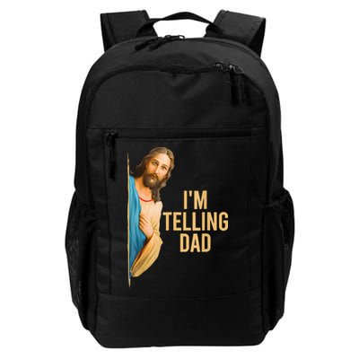 IM Telling Dad Jesus Meme Backpack