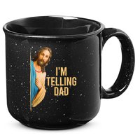 IM Telling Dad Jesus Meme 15oz Campfire Ceramic Mug