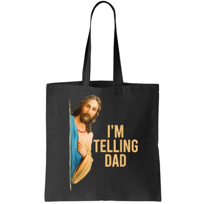 IM Telling Dad Jesus Meme Bag